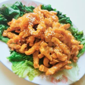 Filet de poulet aigre-doux de Hong Kong – Hong Kong Sweet and Sour Chicken Fillet – 香港甜酸鸡柳